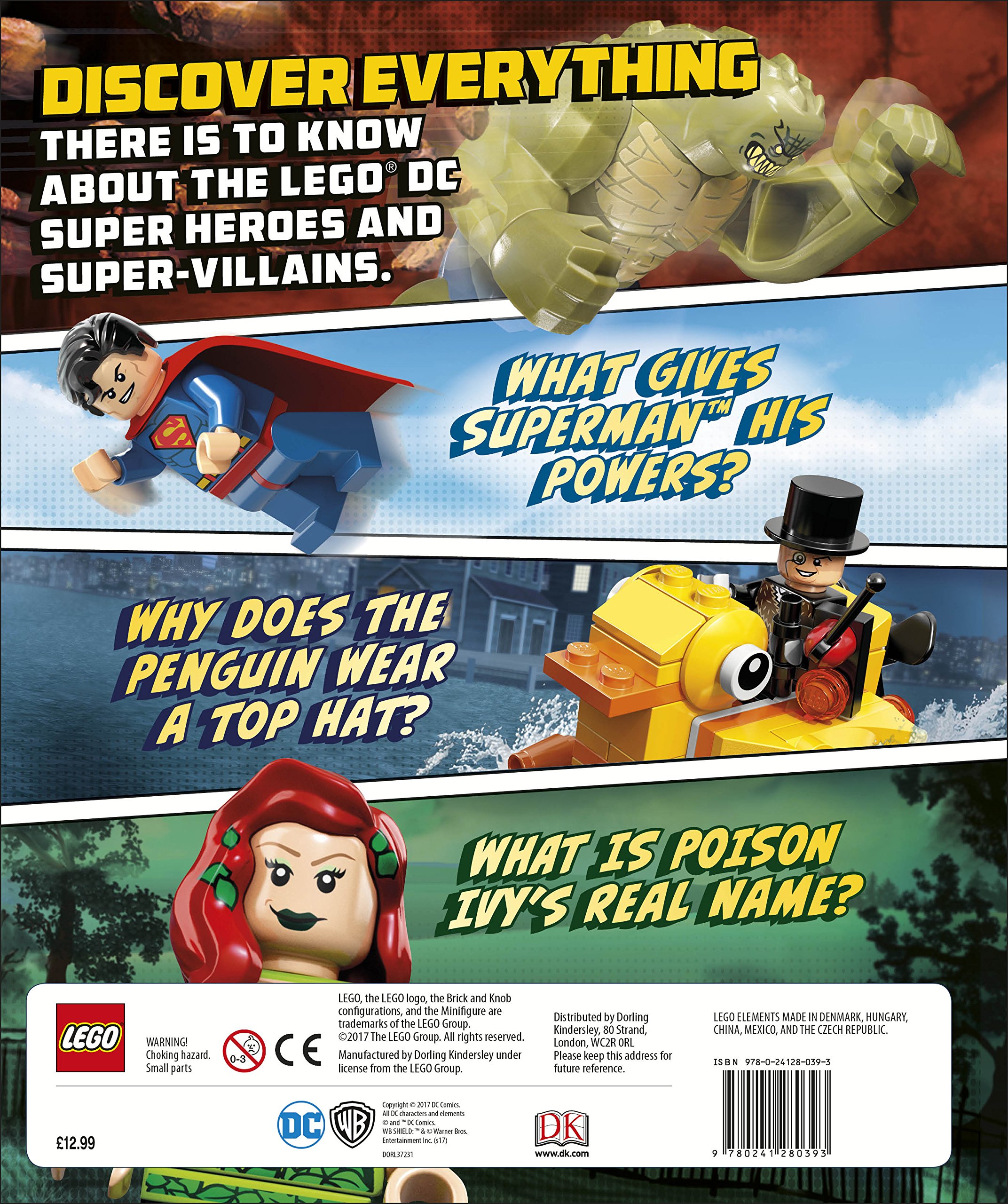 Lego DC Comics Super Heroes The Awesome Guide