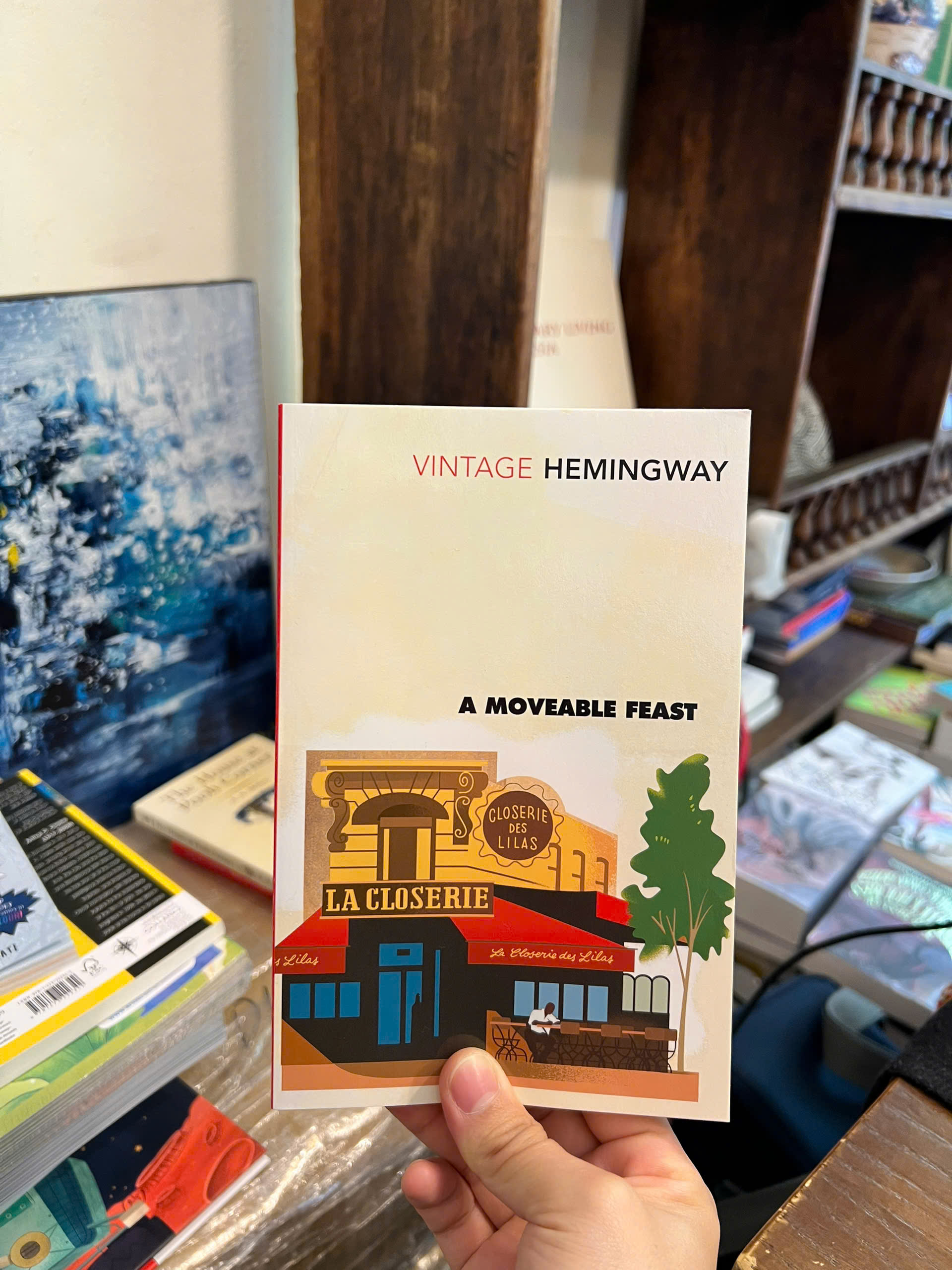 Sách - A Moveable Feast by Ernest Hemingway | Nobel Prize Winner / Classics / Memoir / Ngoại văn