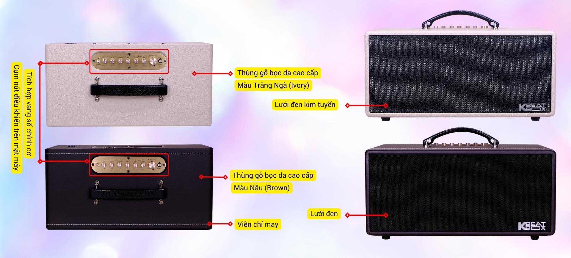 Dàn âm thanh di động xách tay mini ACNOS KS363H