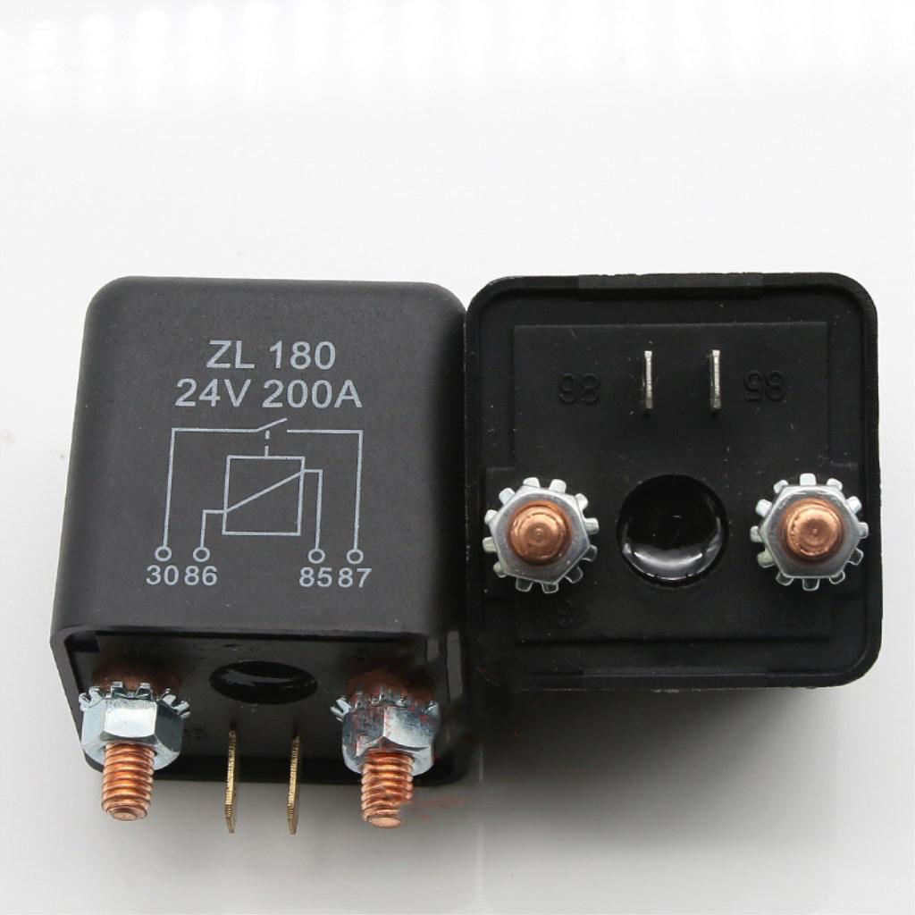 2xAutomotive 24V 200A 4 Pin Starter Relay Switch Circuit Control