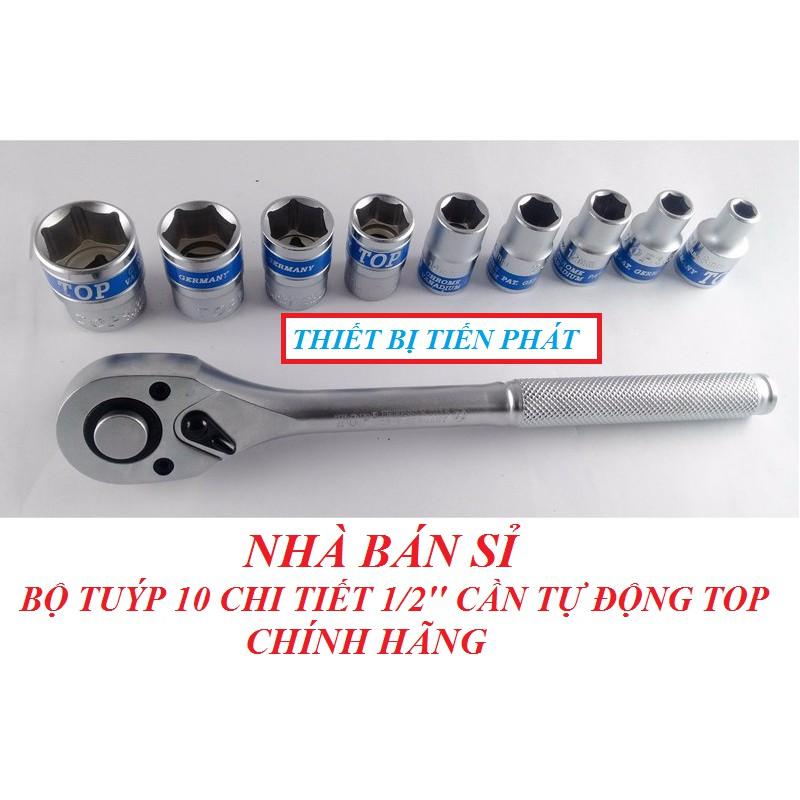 Bộ Tuýp 10 Chi Tiết 1/2" Cần Tự Động