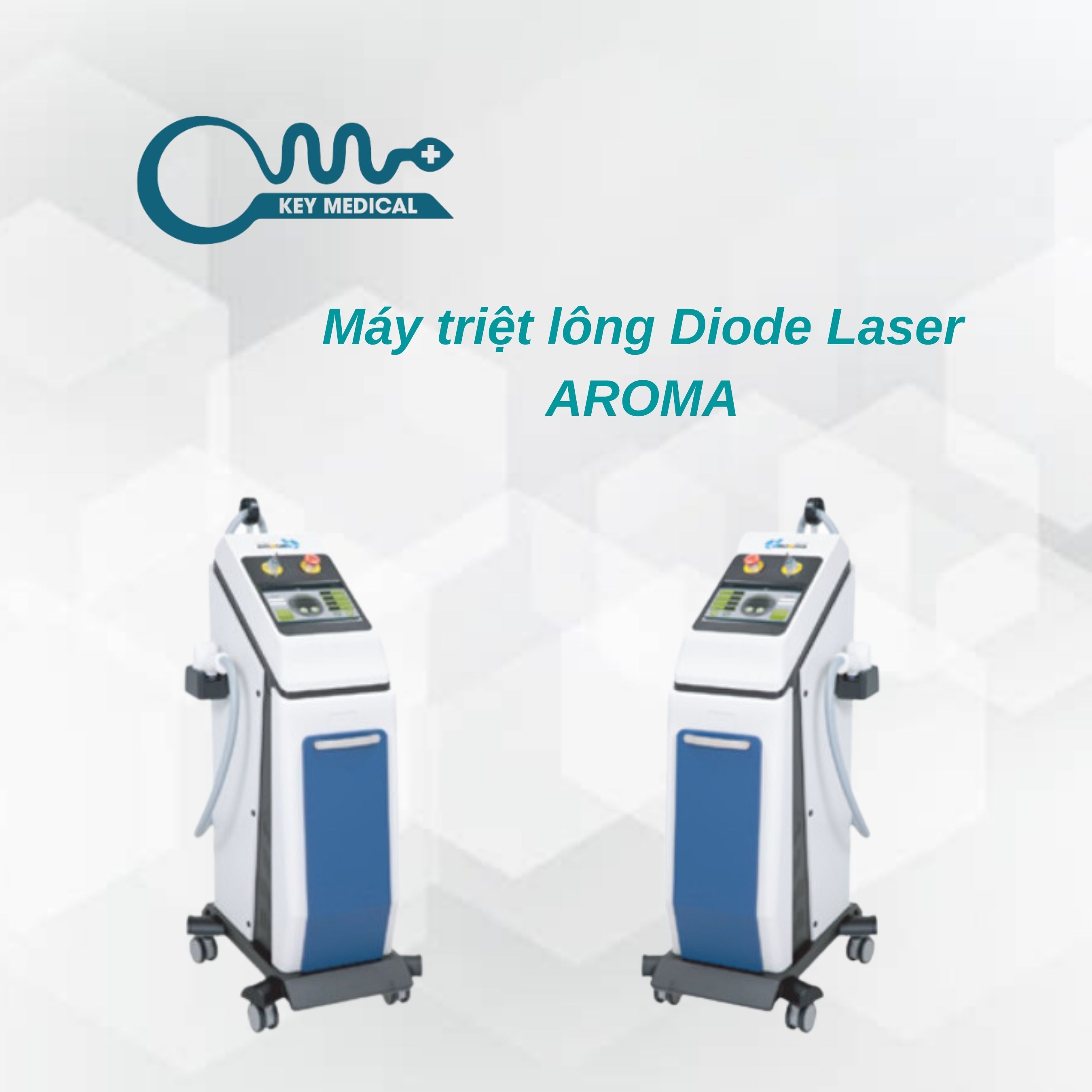 Máy triệt lông Diode Laser AROMA Hàn Quốc 800W