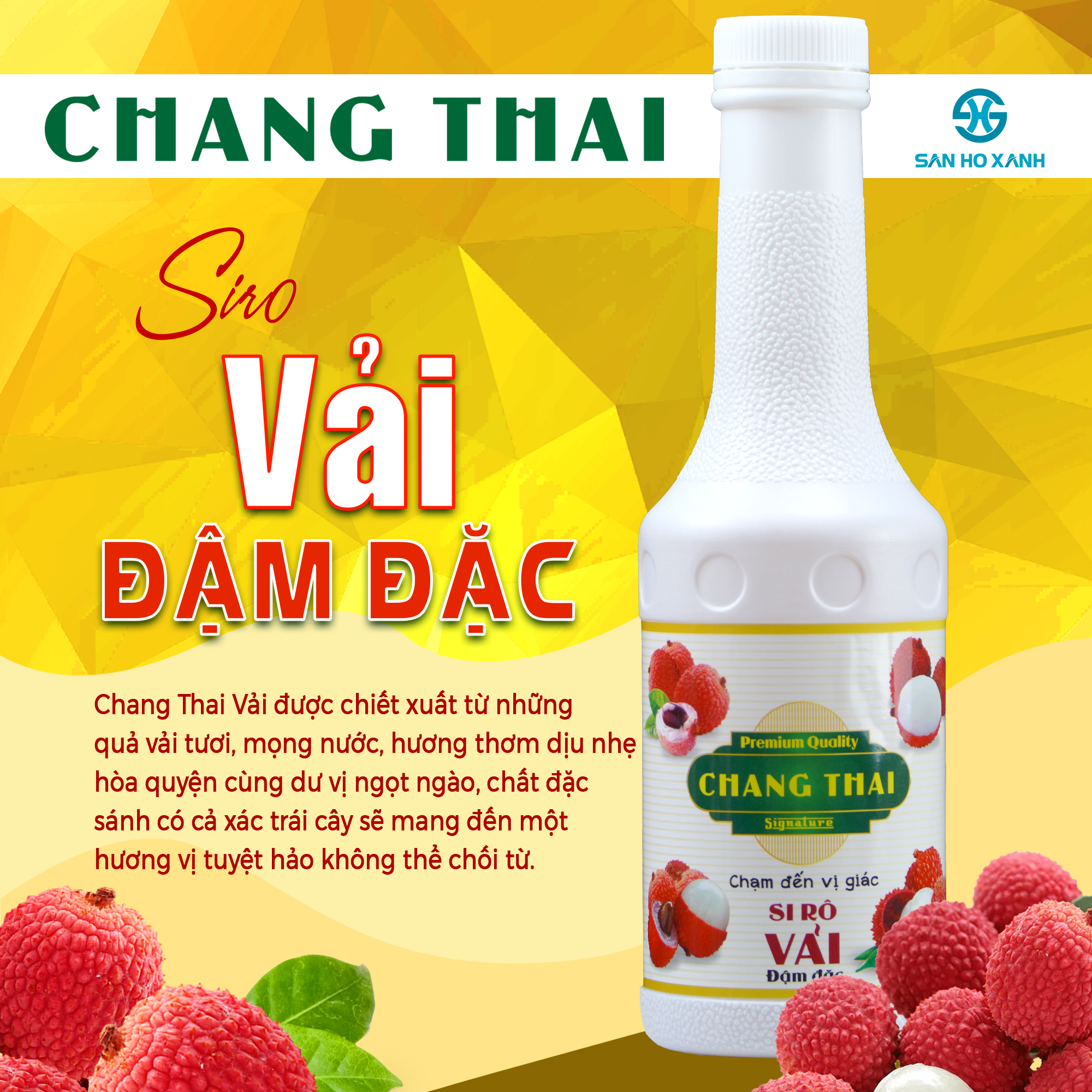 Si Rô CHANG THAI 1000ml - 16 Vị Trái Cây Tự Nhiên