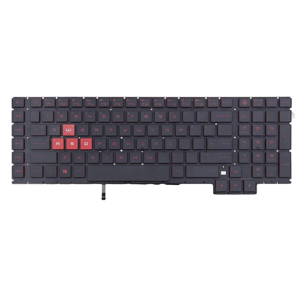Replacement US English Backlit Keyboard for Omen 17-AN Part