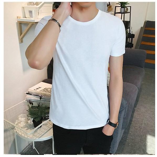 Áo Thun Nam Trơn Vải Xuất Loại 1