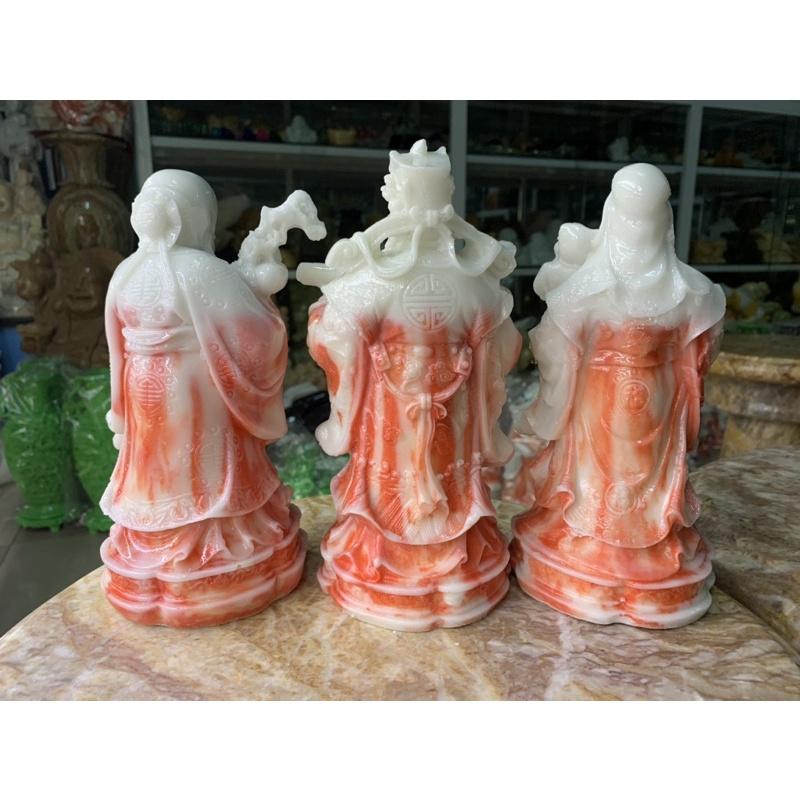Bộ Tượng Tam Đa Đá Đúc - cao 20cm