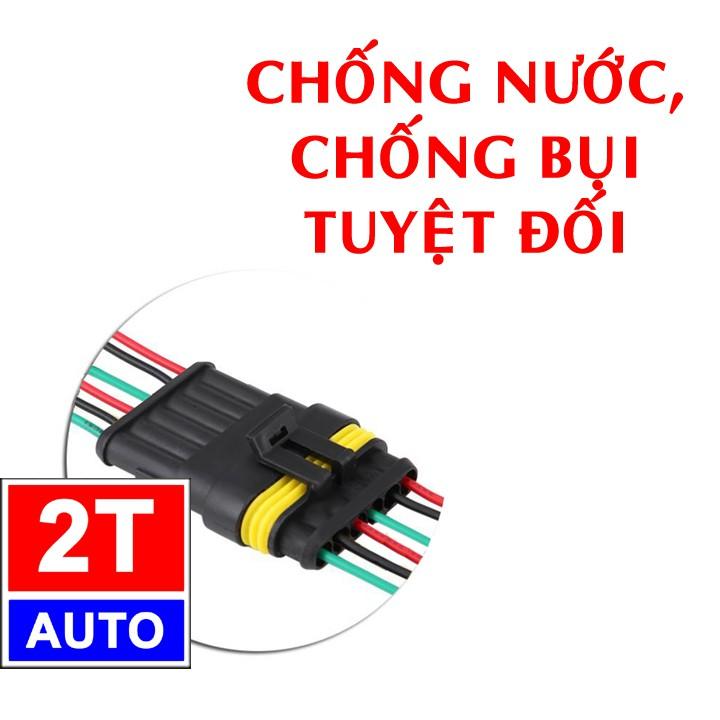 Đầu cút jack giắc nối dây điện 6 chân chống nước dùng cho xe máy xe hơi ...