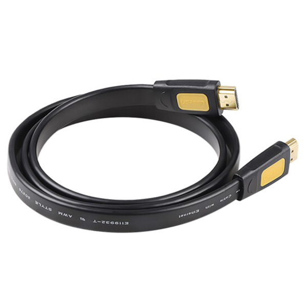 Cáp HDMI 10m Sợi Dẹt Hỗ Trợ 4Kx2K Ugreen 11183 - Hàng Chính Hãng