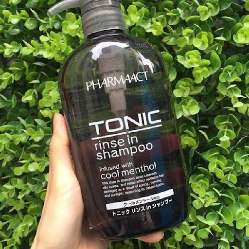 Dầu Gội Xả 2in1 Bạc Hà Mát Lạnh cho Nam PharmaAct Tonic Rinse In Shampoo (600ml)