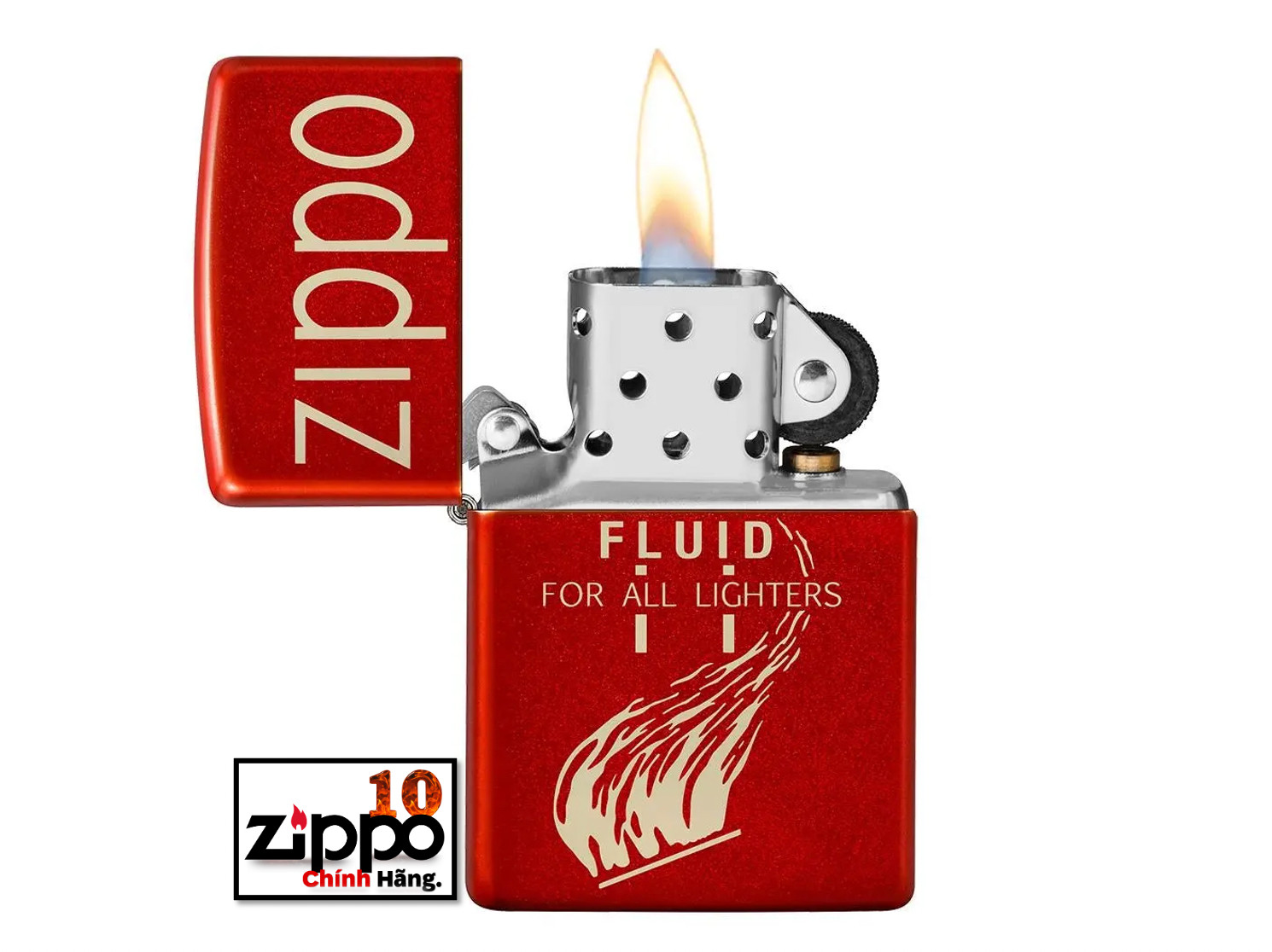 Bật lửa Zippo 49586 Retro Design - Chính hãng 100%