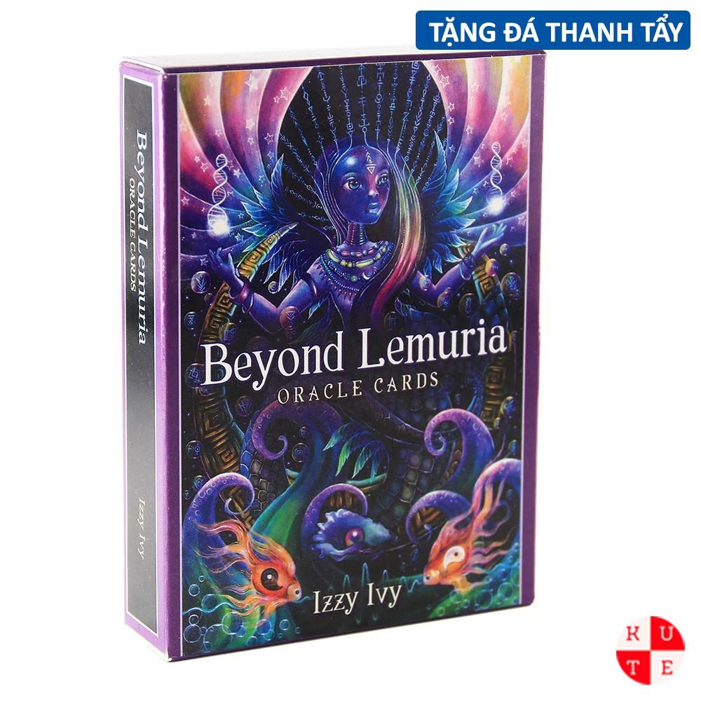 Bài Oracle Beyond Lemuria 52 Lá Bài Tặng Đá Thanh Tẩy