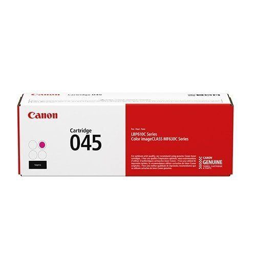 Mực in Canon 045 Magenta Toner Cartridge dùng cho máy in Canon LBP 611CN, Canon LBP 613CDw, Canon MF 631Cn, Canon MF 633CDw, Canon MF 635Cx - Hàng Chính Hãng