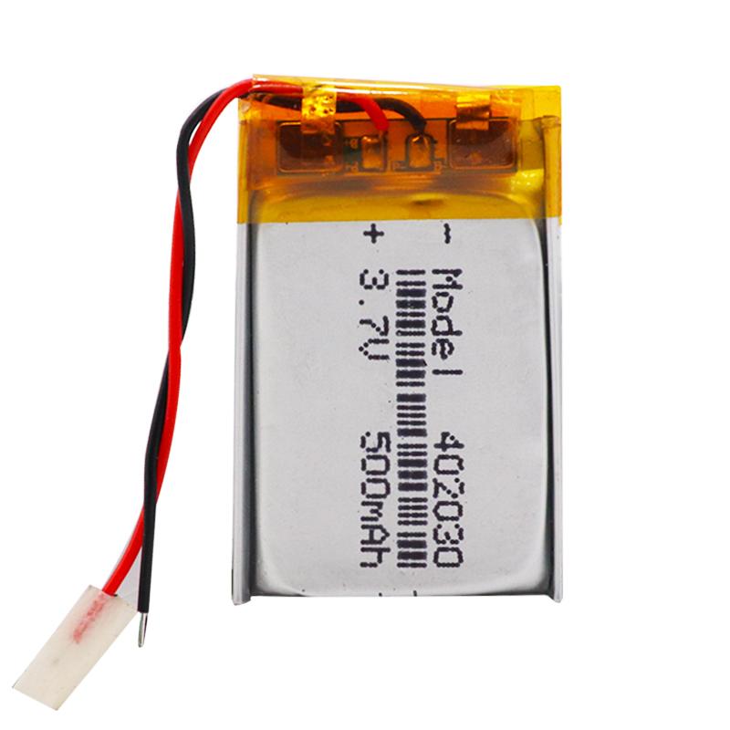 2 chiếc Pin Li-ion Lipo dung lượng cao 402030 3.7v 500mAh Pin sạc Lithium Li-Po Polymer cho Bluetooth GPS MP3 MP4 Màu sắc: 2 chiếc