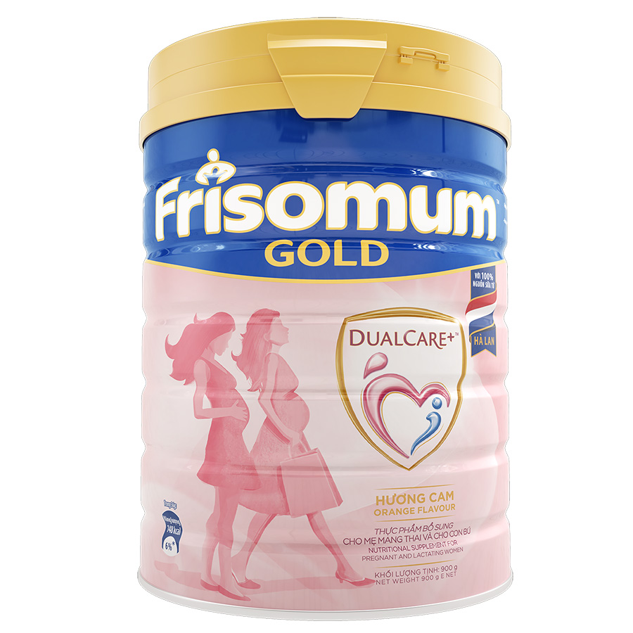 Sữa Bột Friso mum Gold Hương Cam (900g)