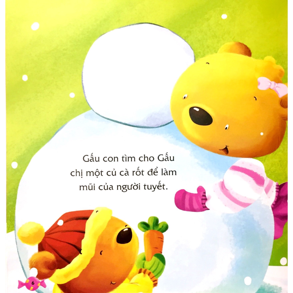 Sách - Bé Học Nói Lời Hay - Nói Lời Cảm Ơn - Người Tuyết Đáng Yêu!