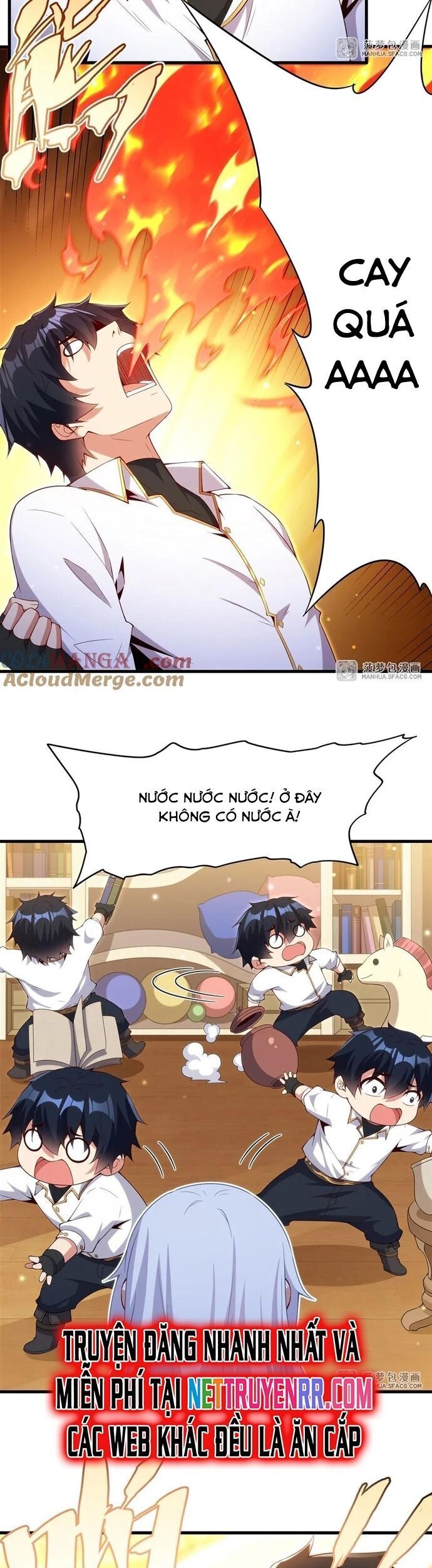 câm miệng đi ác long, ta không muốn trông trẻ với ngươi nữa! chapter 13 9