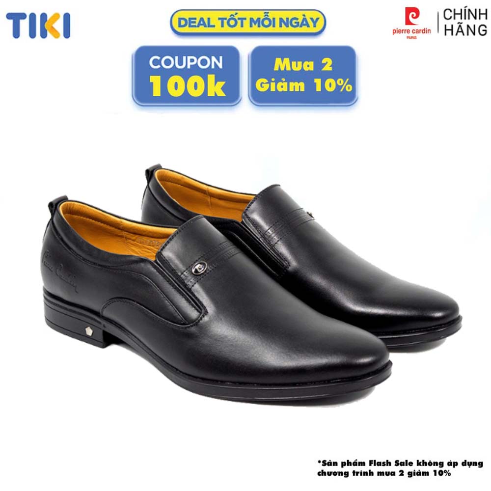 Giày Da Pierre Cardin - PCMFWL 733 Màu Đen
