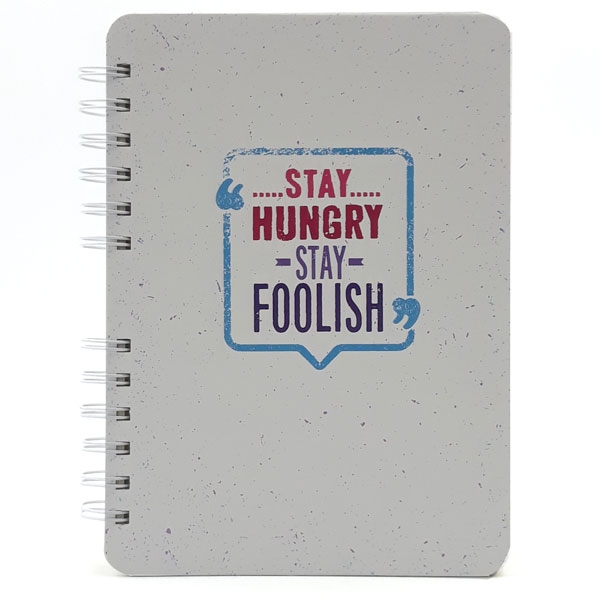 Sổ Lò Xo Notebook Minh Long - Stay Hungry, Stay Foolish