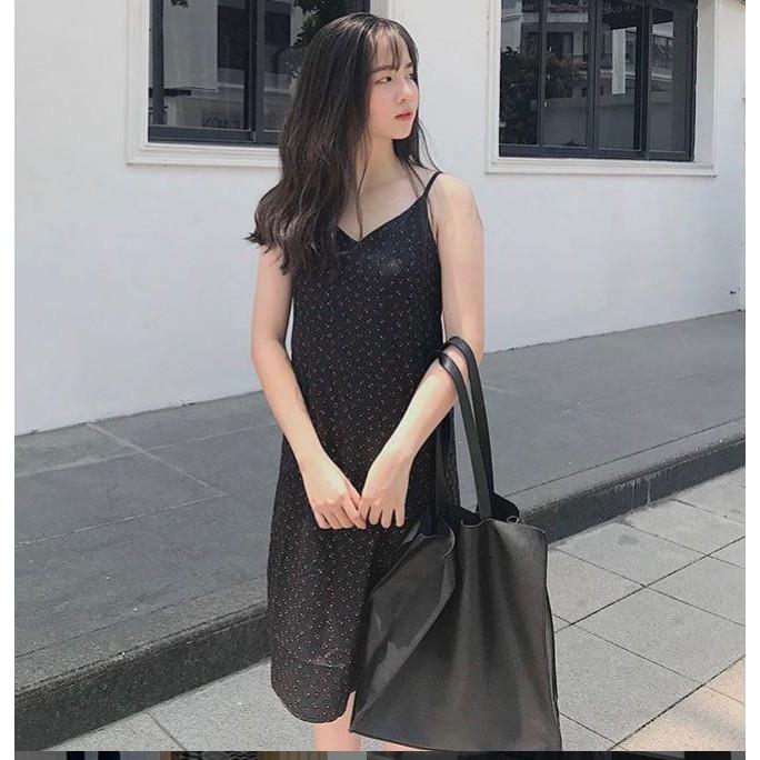 Túi da đen lớn ACC285 1994closet