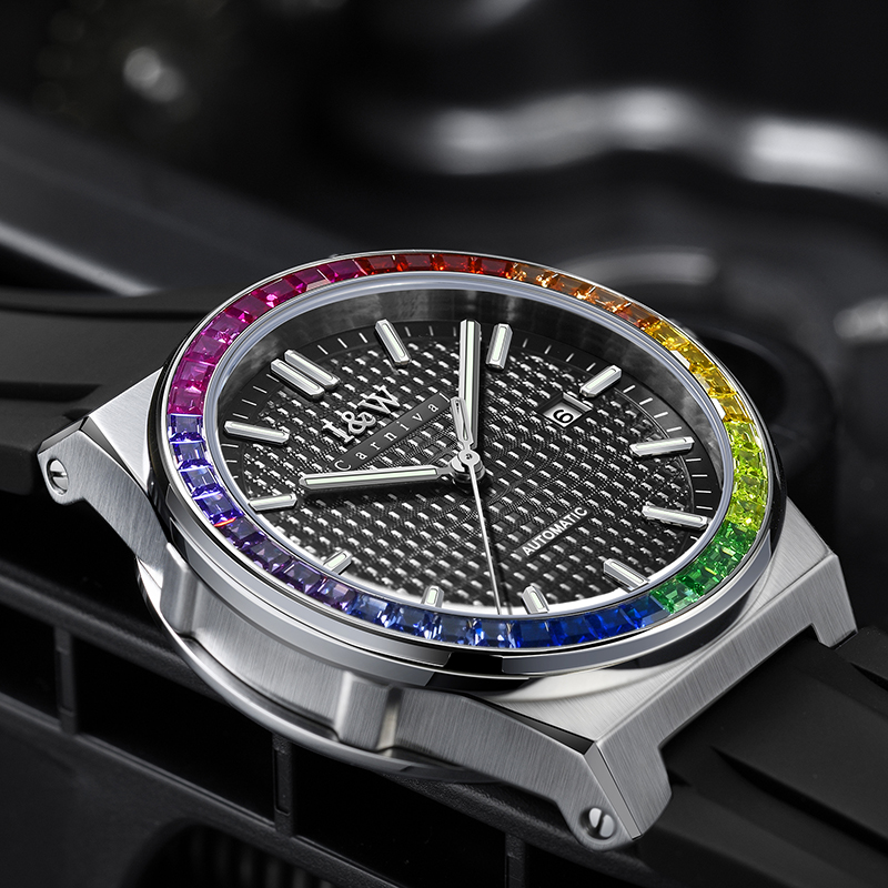 Đồng hồ nam chính hãng IW Carnival IW716G-2 ,Kính sapphire,chống xước,Chống nước30m,BH24 tháng,Máy điện tử(pin),dây da