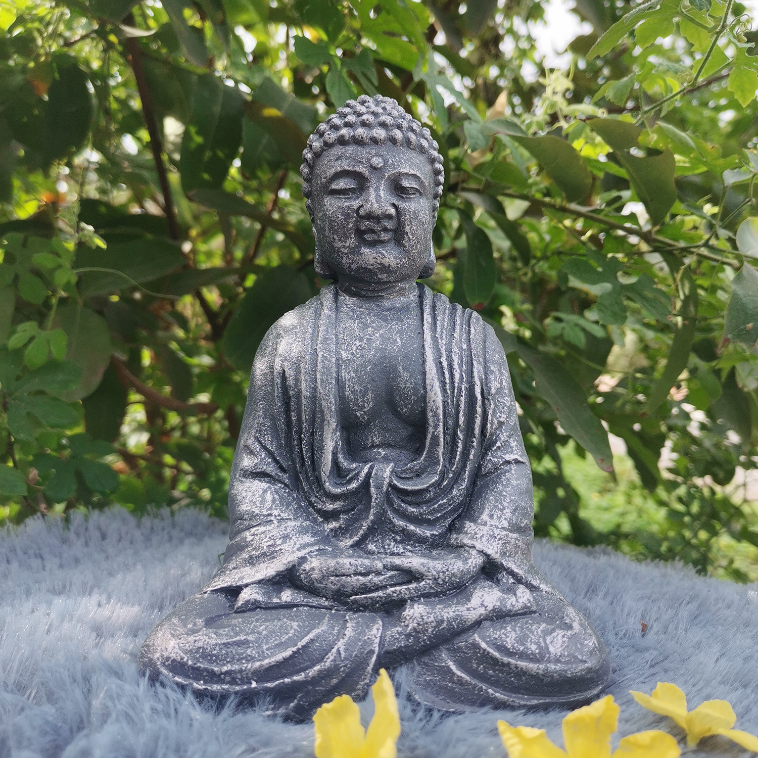 Tượng Phật Thích ca 16,5cm phong thủy thờ cúng trang trí hồ cá, thuỷ sinh, tiểu cảnh, bán cạn, terrarium