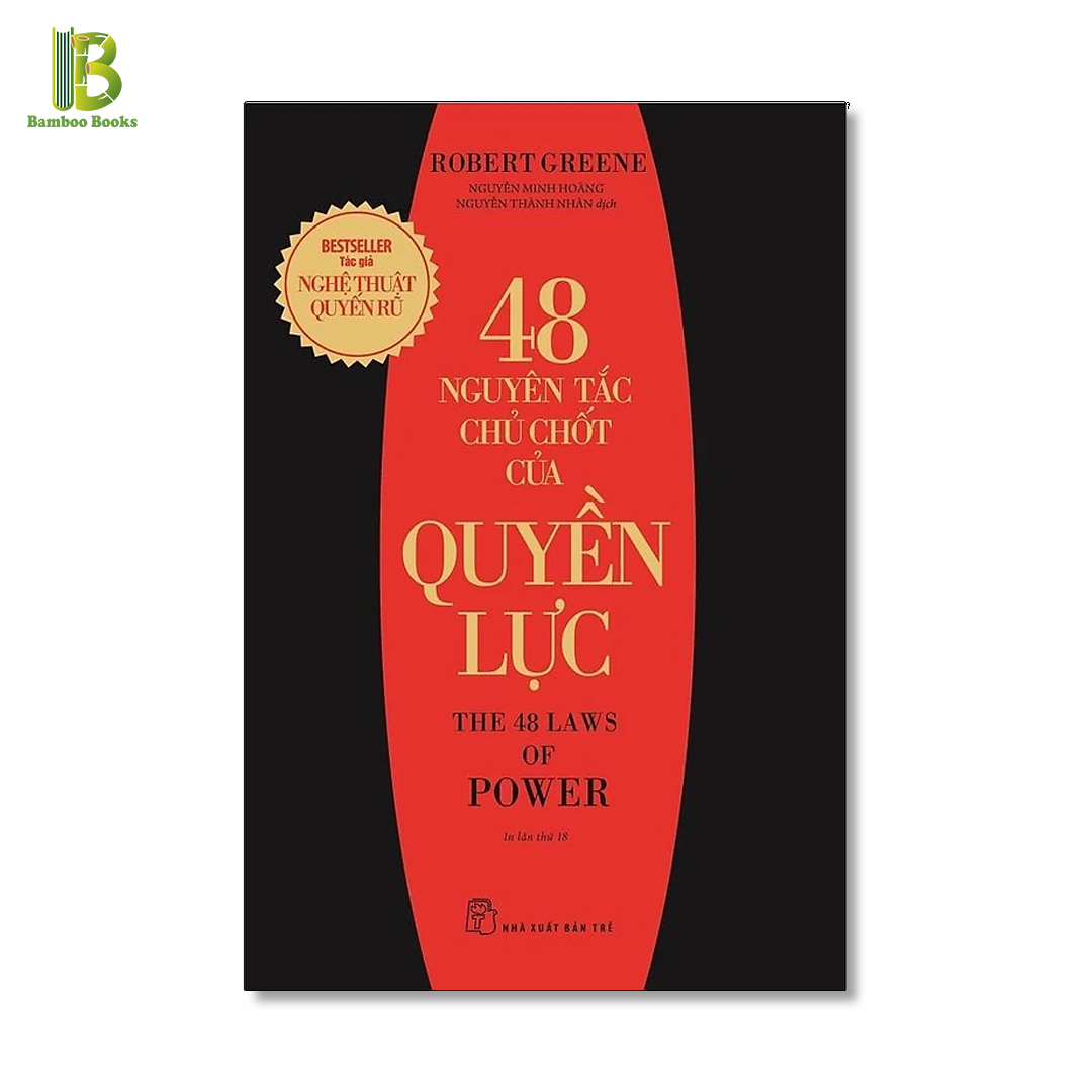 Sách - 48 Nguyên Tắc Chủ Chốt Của Quyền Lực - Tác Giả: Robert Greene (Tặng Kèm Bookmark Bamboo Books)