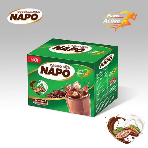 Cacao hòa tan sữa đá Napo Napoli Coffee 22g/gói - Cung cấp năng lượng cho buổi sáng