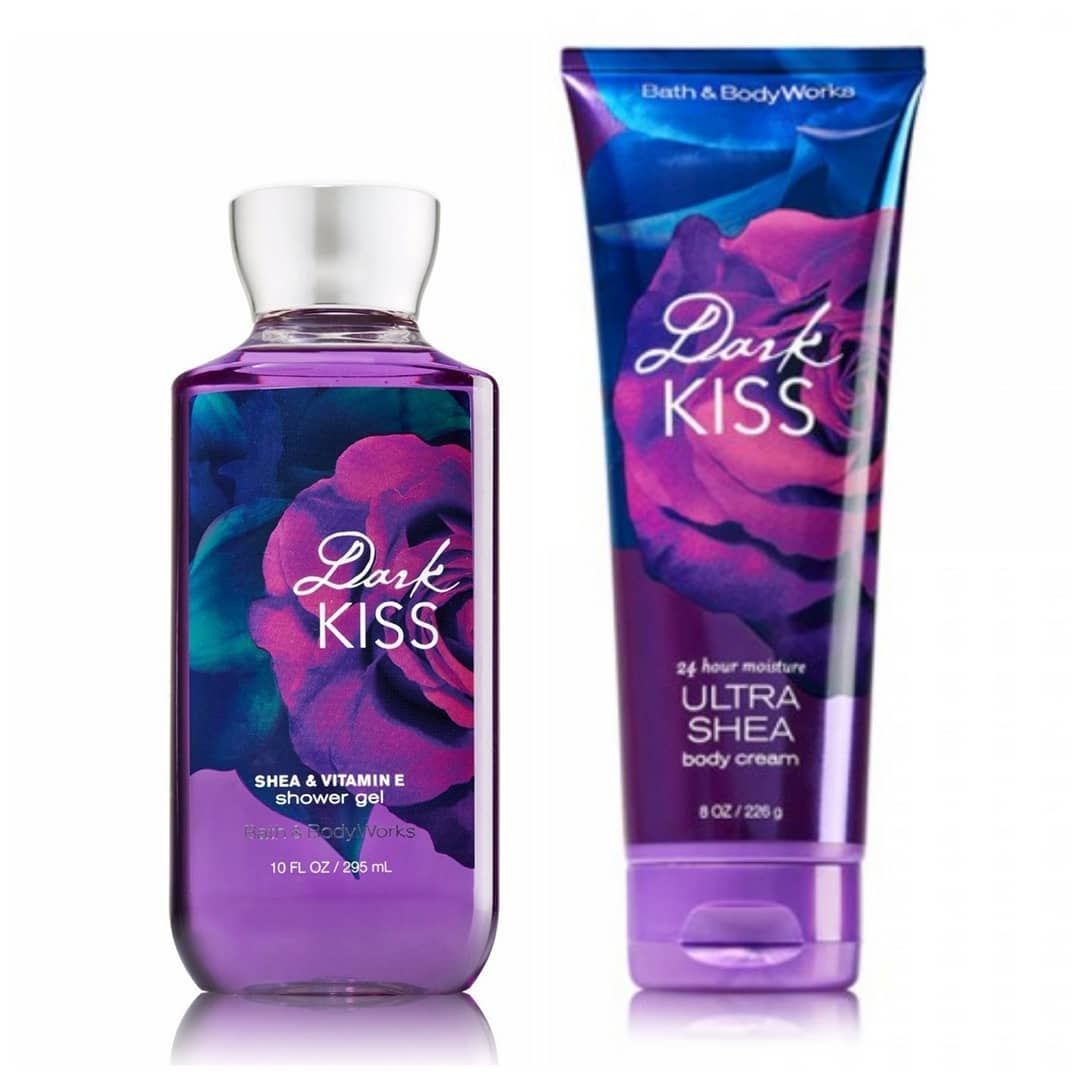 Set sữa tắm Bath &amp; Body Works 295ml &amp; kem dưỡng thể 226ml - Dark Kiss