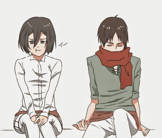 tấn công người khổng lồ - doujinshi eren x mikasa chapter 11 9