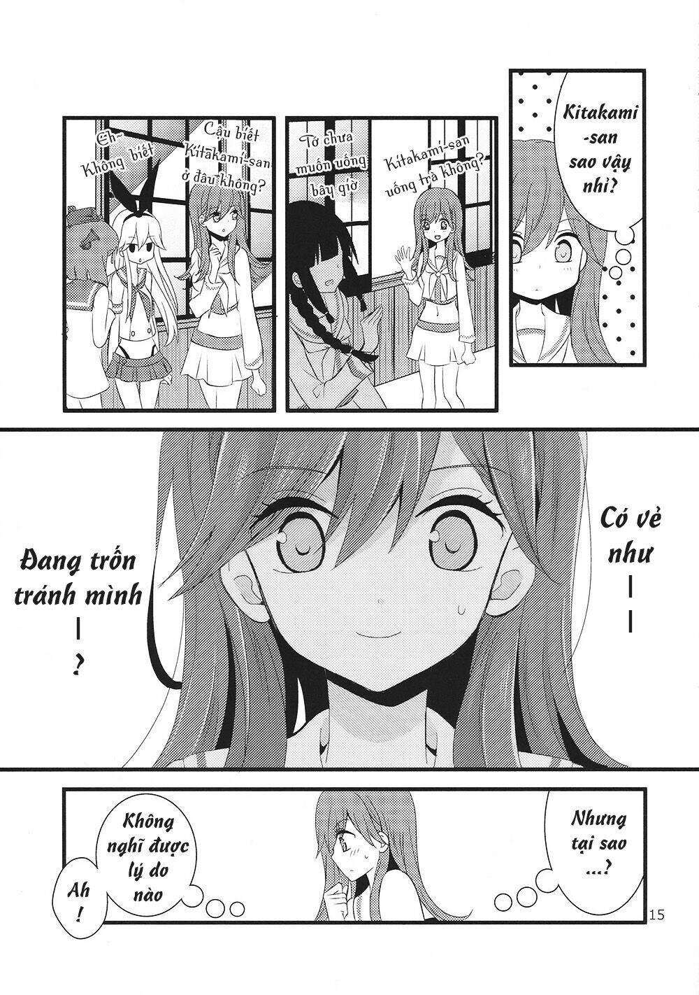 [kantai collection][kitakami x ooi] ooi's yuri marriage plan chapter 1 15