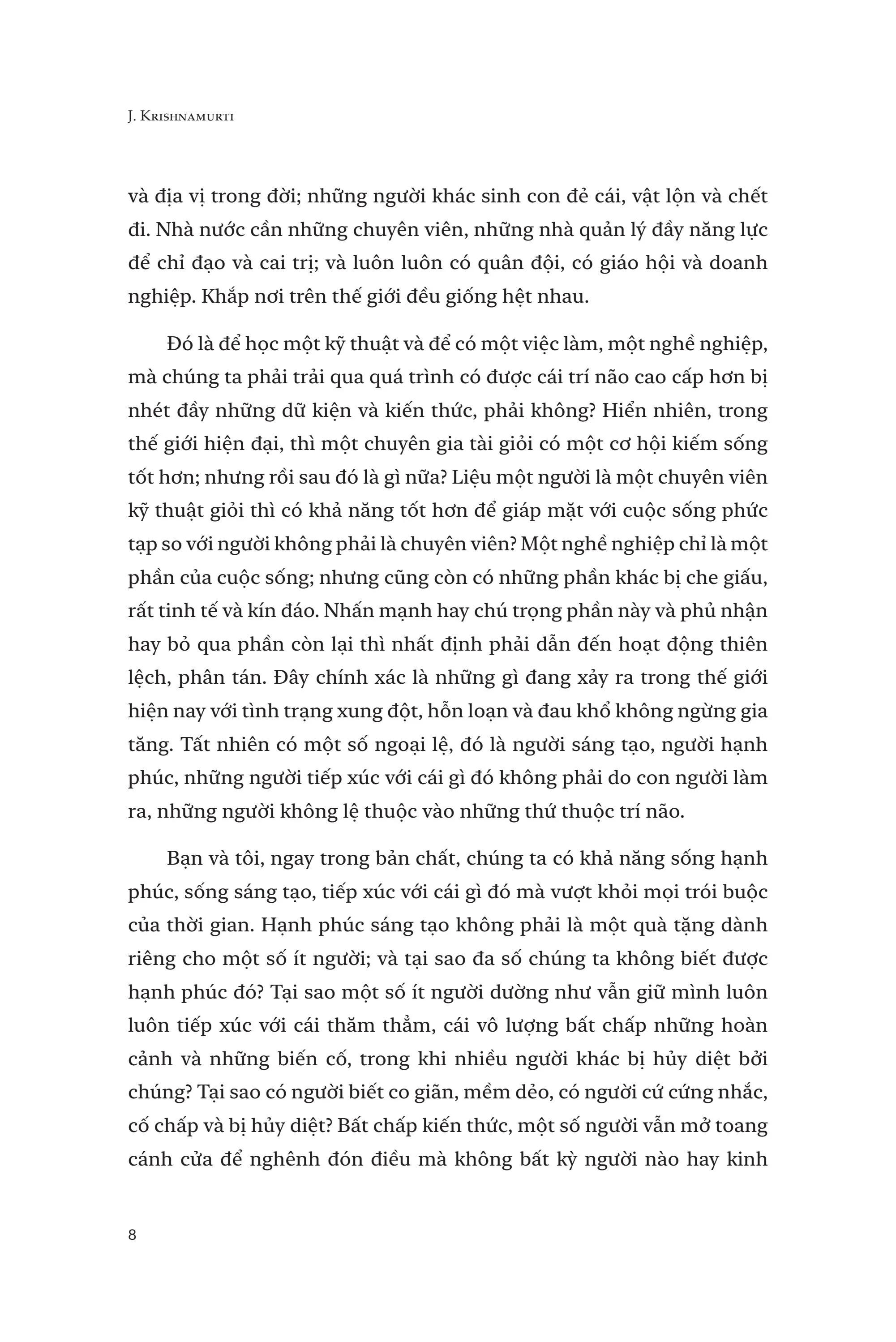 J.Krishnamurti Nói Về Đời Sống - Tập 2