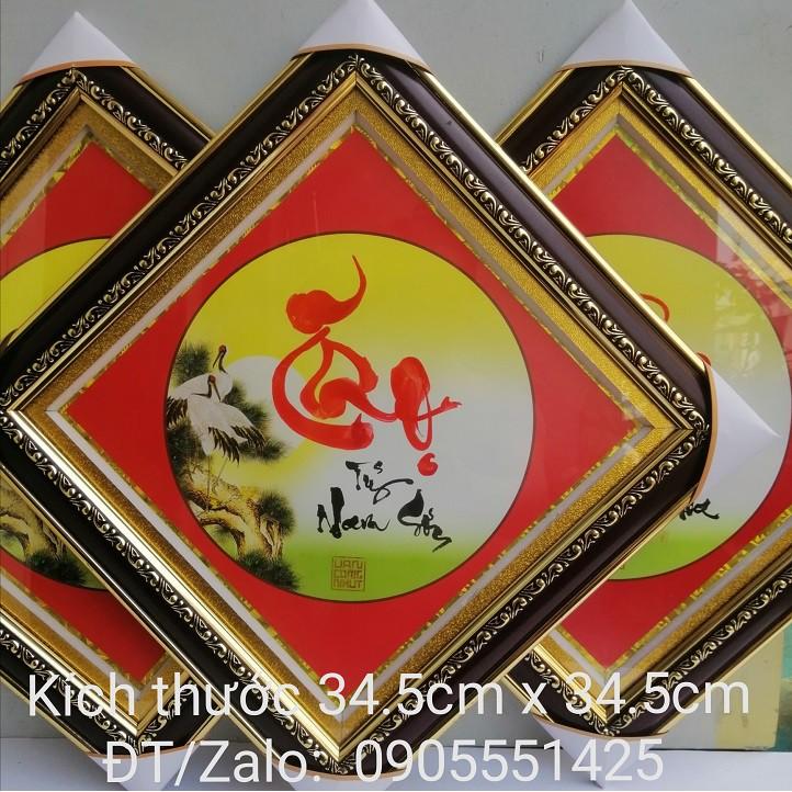 TThư Pháp PHÚC LỘC THỌ.Quà tặng mừng tân gia,khai trương, sinh nhật.Mừng thọ ông bà,cha mẹ.Quà tết.Tranh trang trí tết