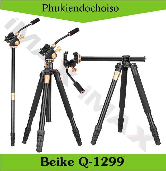 Chân máy ảnh Beike Q1299 Video, Hàng chính hãng