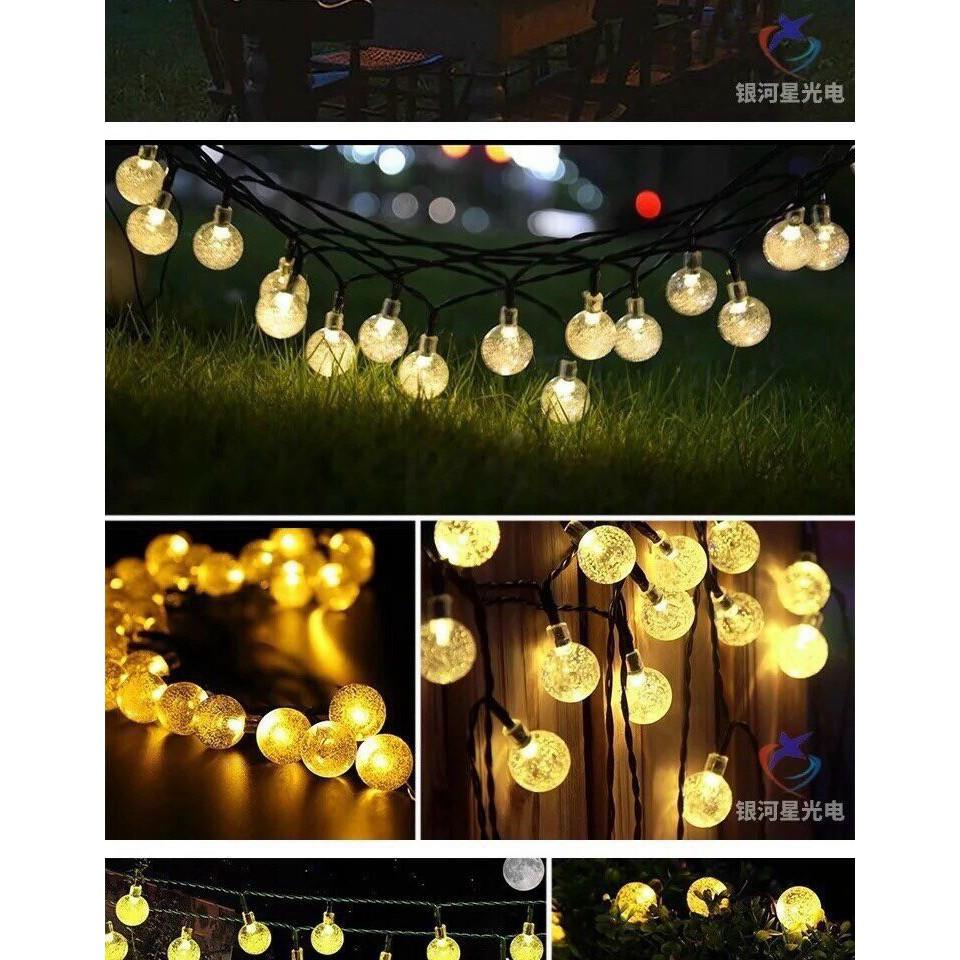 ĐÈN LED CHERRY BI BỘT TRONG SUỐT ÁNH ĐỦ MÀU