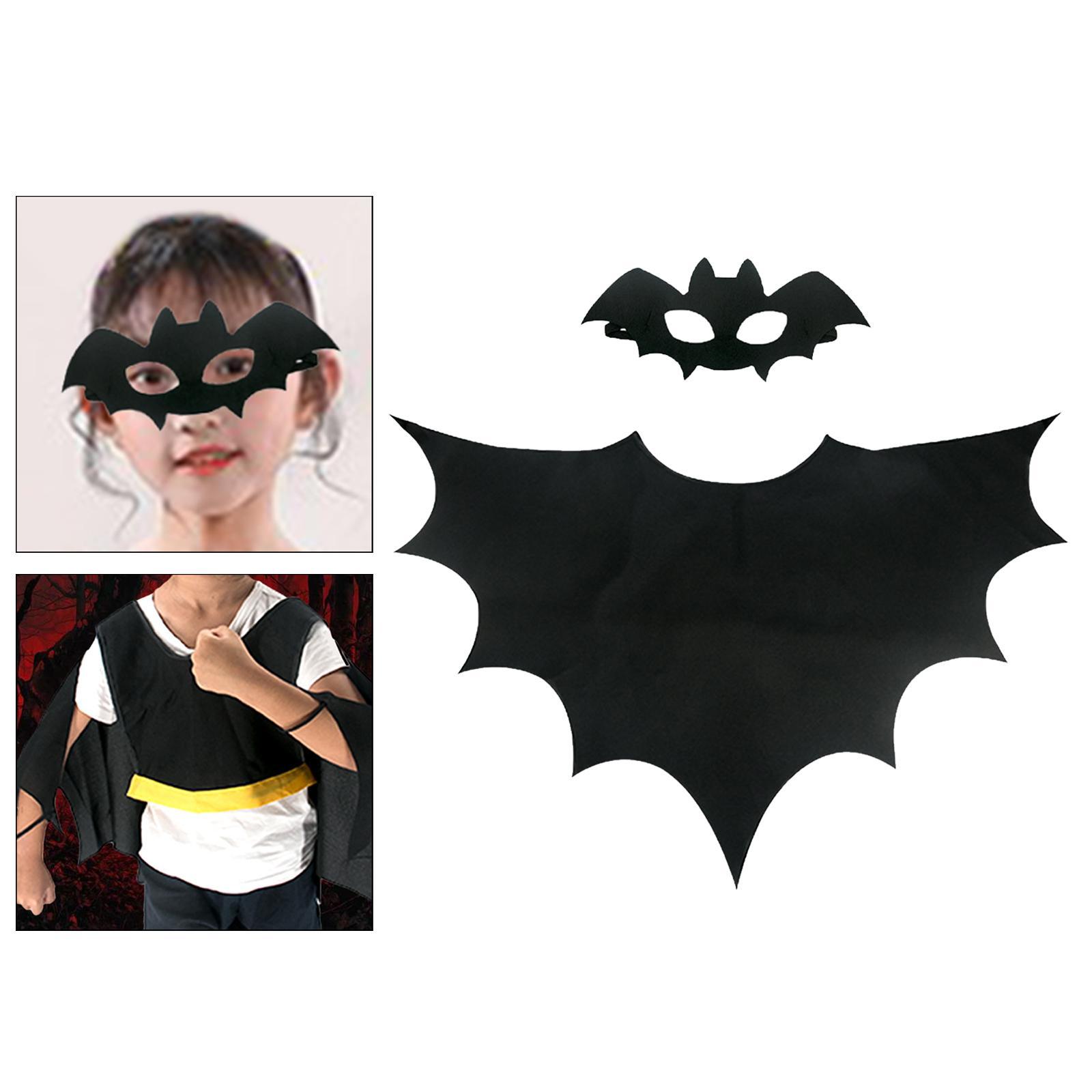 Halloween Cape Cloak Devil Costume Comfortable to Wear Accessories  Wizard Devil Outfit for Fancy Dress Party Favor