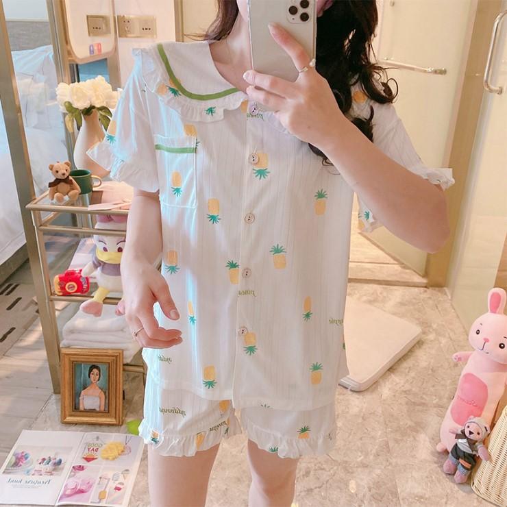 Pijama Tay Ngắn Quần Cộc Thoáng Mát - Nhiều Mẫu DB023