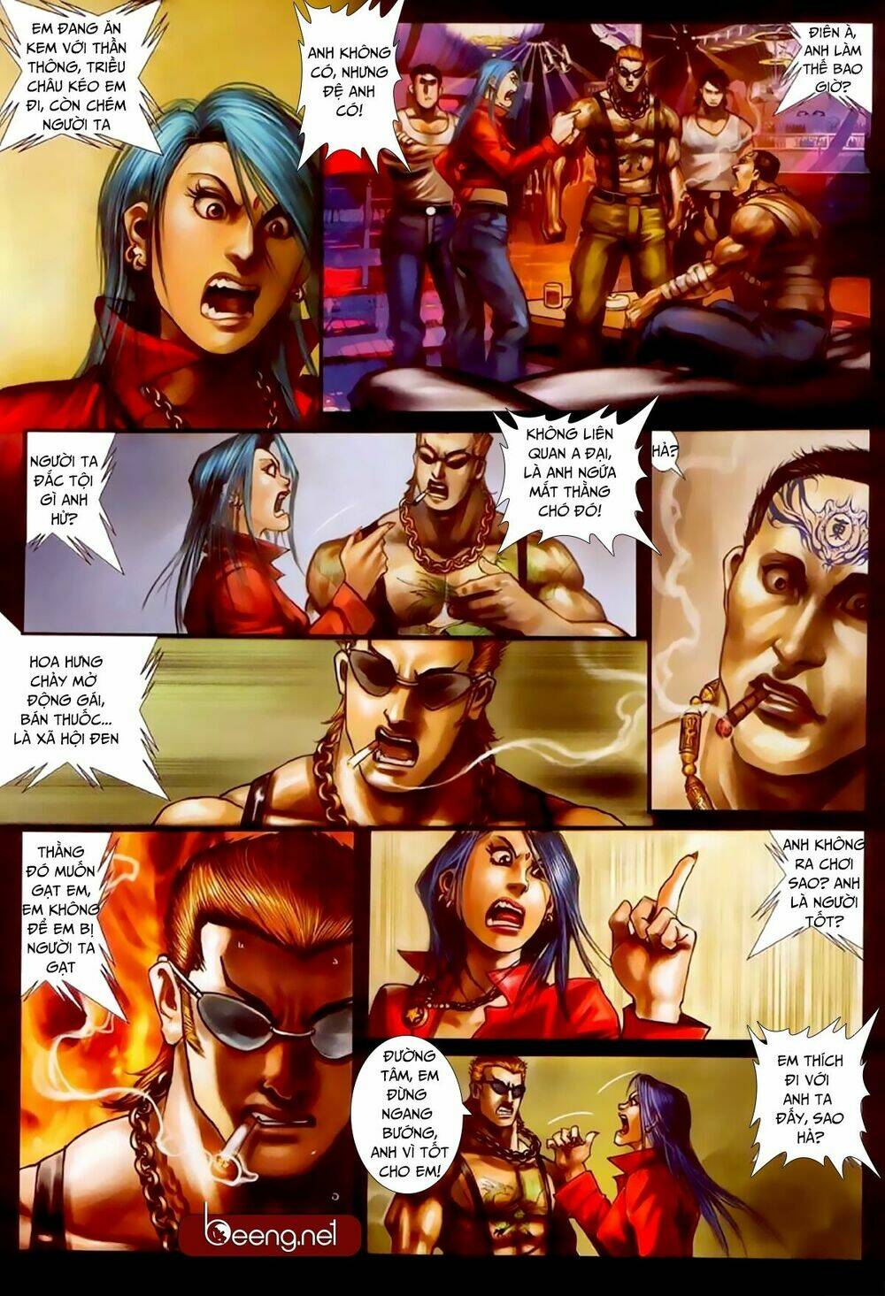 hỏa hồng niên đại hắc cốt đường chapter 292 10