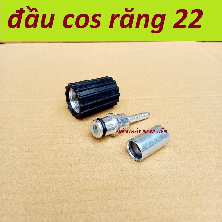 BỘ ĐẦU COS DÂY RỬA XE REN 22MM