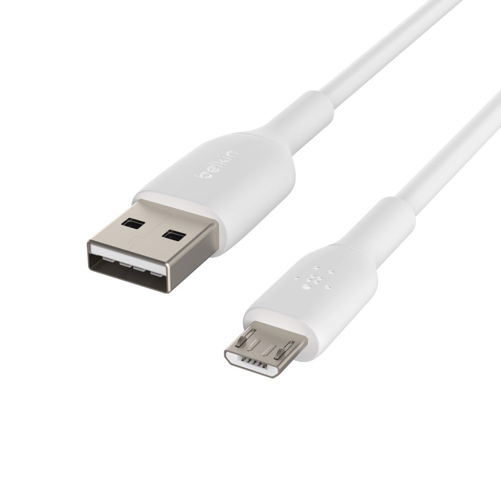 Cáp sạc nhanh Micro USB BOOST CHARGE Belkin 7.5W vỏ nhựa 1M - Hàng Chính Hãng