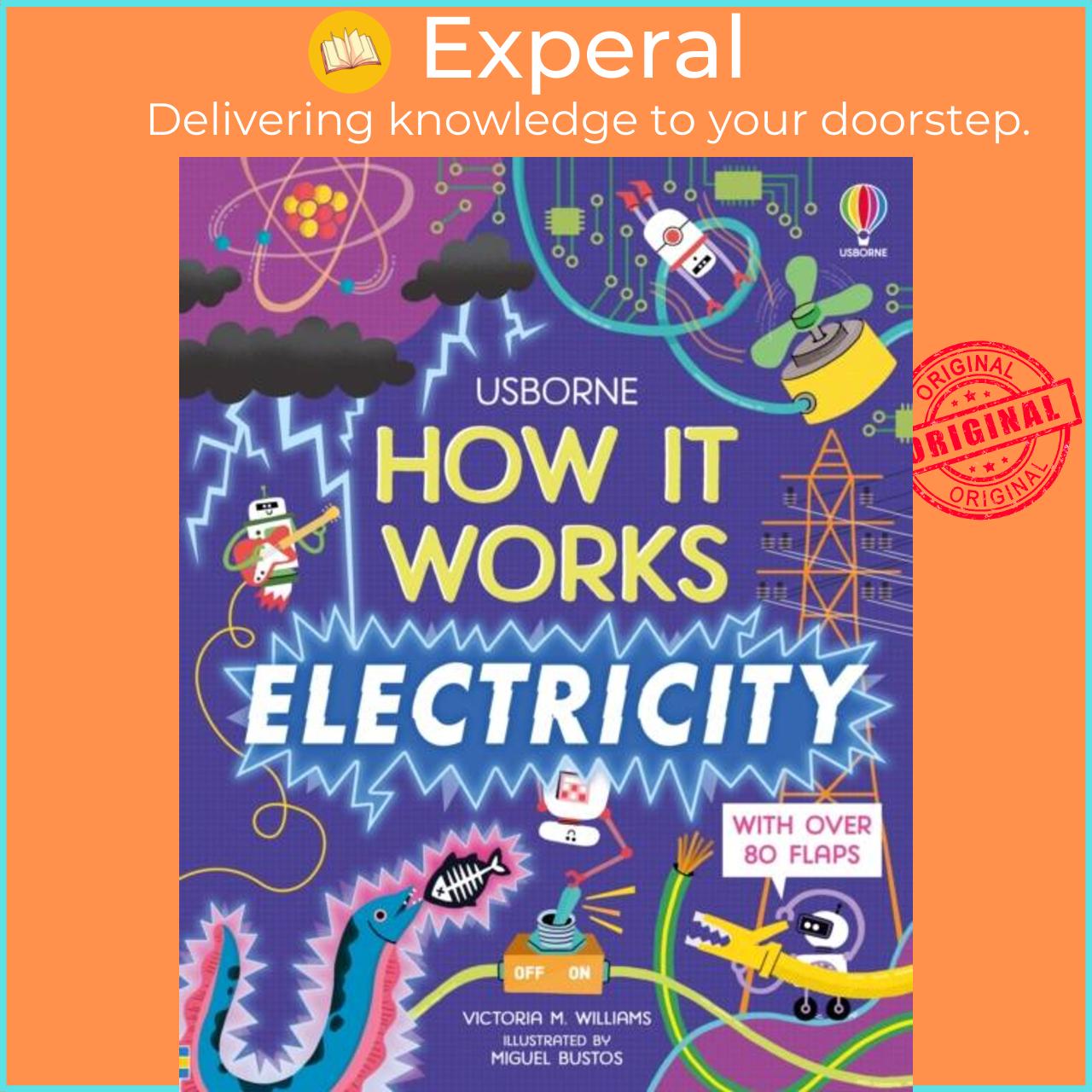 Sách - How It Works: Electricity by Miguel Bustos (UK edition, boardbook)