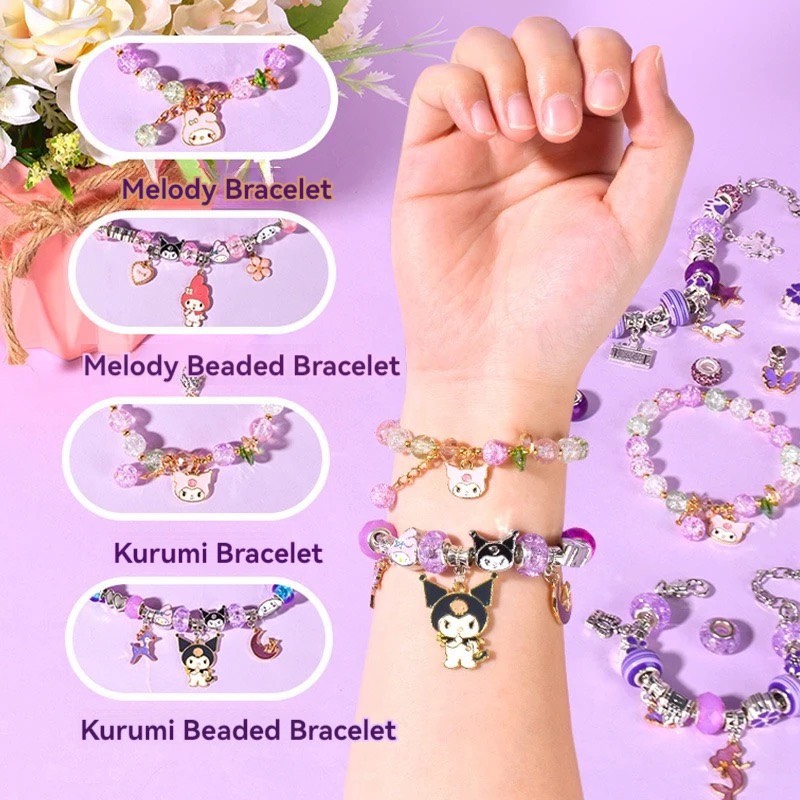 Đồ Chơi Hộp Charm Vòng Tay, Đa dạng Charm Siêu Dễ Thương Có Túi Hộp Tiện Lợi, Quà Tặng Cho Bé Gái