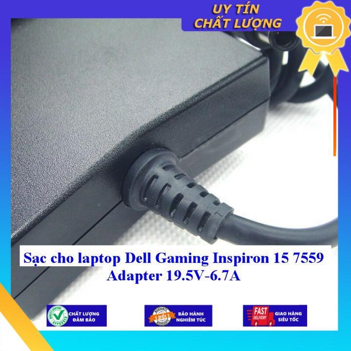 Sạc cho laptop Dell Gaming Inspiron 15 7559 Adapter 19.5V-6.7A - Hàng Nhập Khẩu New Seal