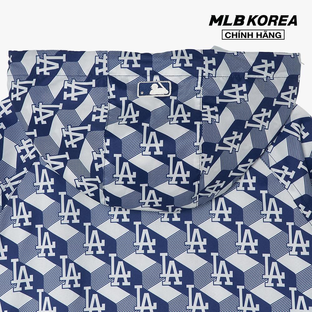 MLB - Áo khoác nữ phối mũ Cube MONOGRAM Allover Woven 3FWJM0431