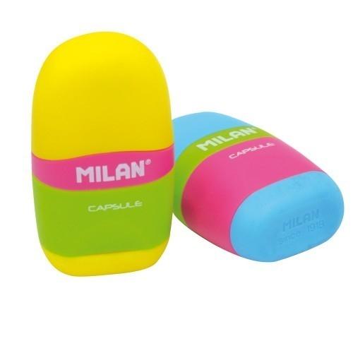 Gôm Kèm Chuốt Chì - Milan Capsule Mix - Thân Nhiều Màu