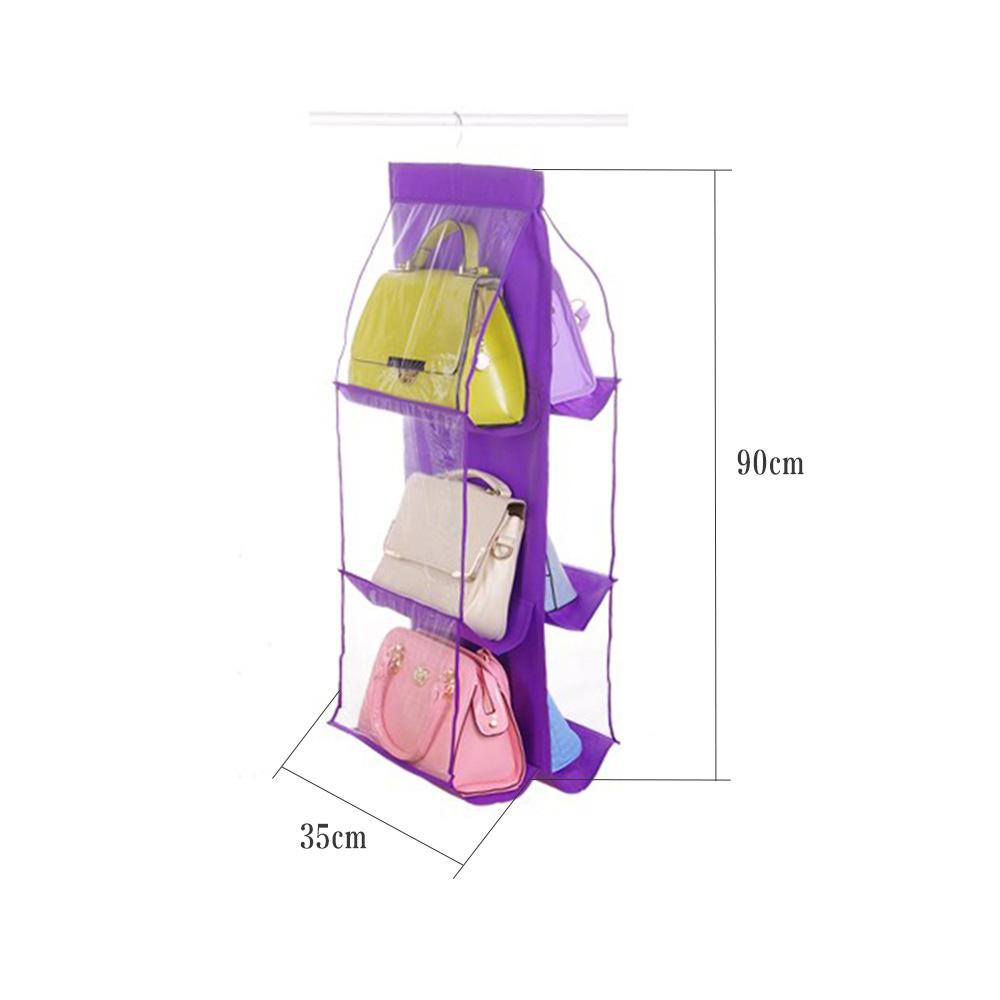 Ngăn đựng túi, ví trong suốt được làm từ vải không dệt và PVC, chống mài mòn, chống bụi bẩn và chất lượng cao