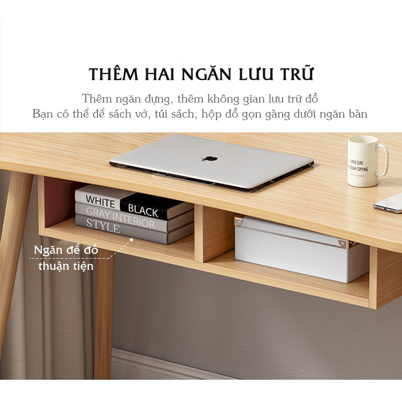 Bàn làm việc HAJI chống gù lưng kết hợp ngăn kéo tiện lợi - GP185