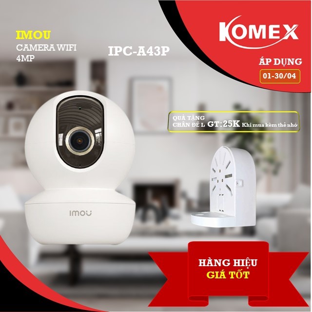 Camera Trong Nhà không Dây iMOU Ranger SE IPC-A43P WiFi 360°- HÀNG CHÍNH HÃNG