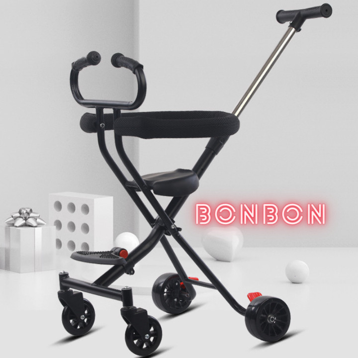 Xe đẩy dạo chơi 2 chiều gấp gọn cao cấp cho bé