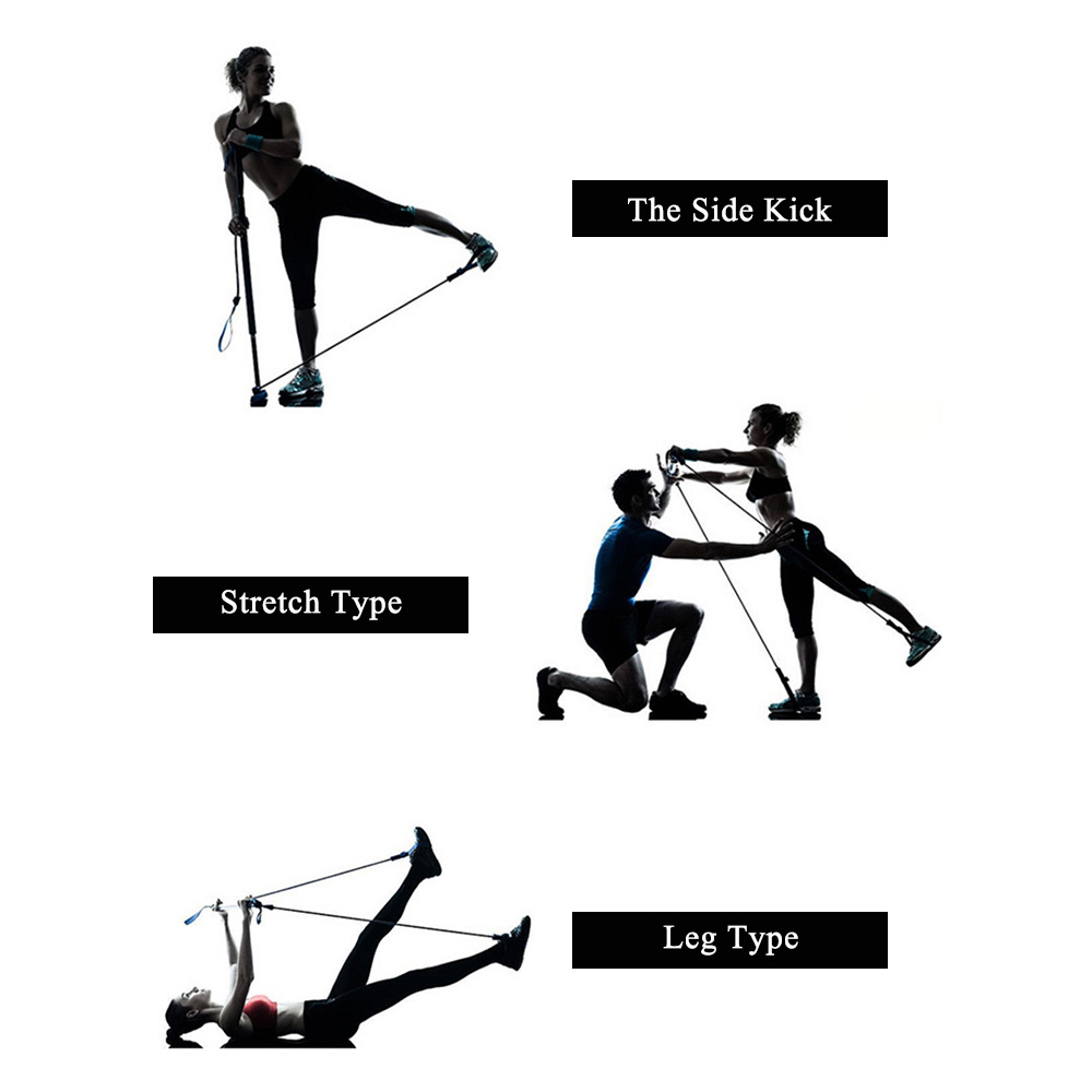 Thanh Pilates đa chức năng gia dụng giảm béo thanh đàn hồi thư giãn cơ bắp tập yoga