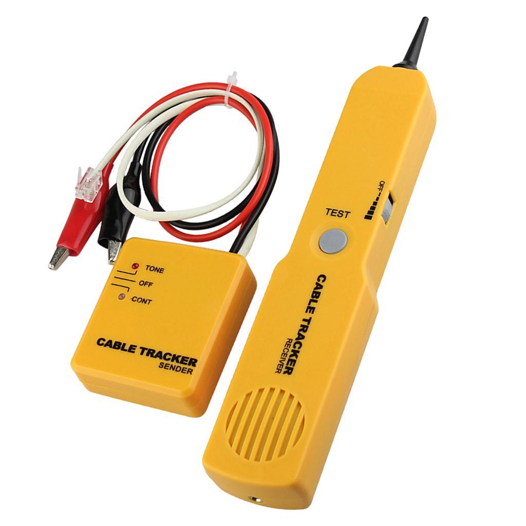 RJ11 Telephone/Phone Wire Tracer Ethernet LAN Network Cable Tester
